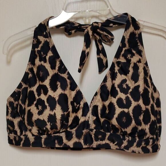 Animal Print Two Piece Swimsuit New without tag sz XL 18-20 - Picture 1 of 7